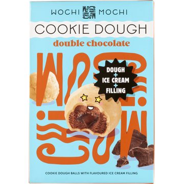 Wochi Mochi Cookie Dough Double Chocolate 6 Stuks 180 g