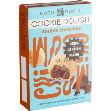 Wochi Mochi Cookie Dough Double Chocolate 6 Stuks 180 g