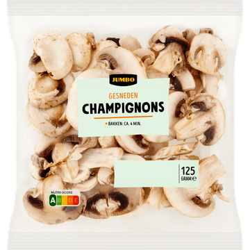 Jumbo Gesneden Champignons 125 g