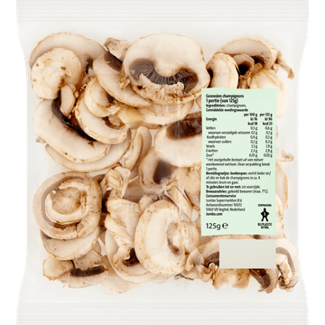 Jumbo Gesneden Champignons 125 g