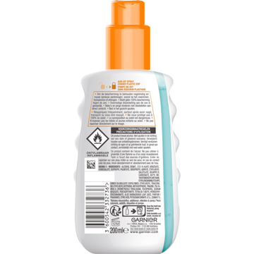 Garnier Ambre Solaire Clear Protect Transparante Zonbeschermingsspray Refresh SPF 30 200 ml