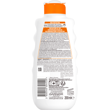 Garnier Ambre Solaire Hydrating Protection Lotion 30 SPF 200 ml