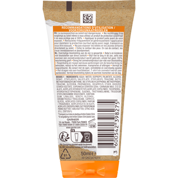 Garnier Ambre Solaire Beschermende Zonnemelk SPF 50+ 50 ML
