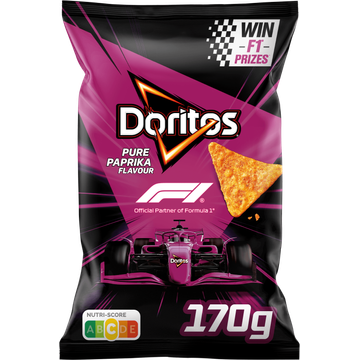 Doritos Pure Paprika Tortilla Chips 170 gr