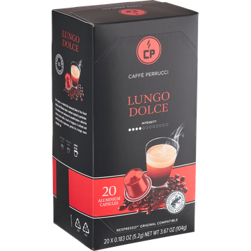 Caffè Perrucci Lungo Dolce 20 x 5.2 g