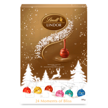 Lindt LINDOR Advent Calendar Assorted 300g