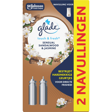 Glade Touch & Fresh Sensual Sandalwood & Jasmine 2 x 10 ml