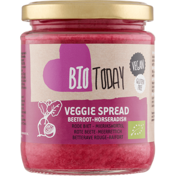BioToday Veggie Spread Rode Biet-Mierikswortel 235 g