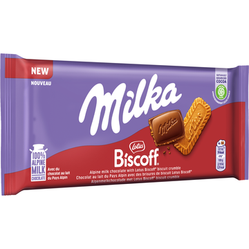 Milka Biscoff Chocoladetablet 90g