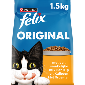 Felix Original met Kip en Kalkoen en met Groenten 1,5kg