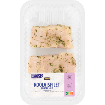 Jumbo Koolvisfilet Zonder Huid Gemarineerd 210 g