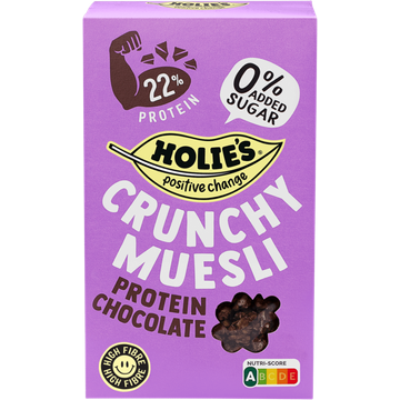 Holie Crunchy Muesli Protein Chocolate 400g