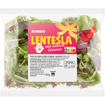 Jumbo Lentesla met Eetbare Bloemen 60 g