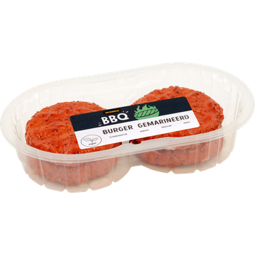 Jumbo BBQ Plantaardige Burger Gemarineerd 2 Stuks