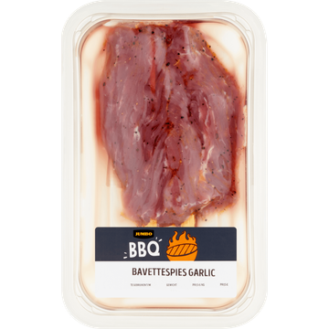 Jumbo BBQ Bavettespies Garlic 2 Stuks