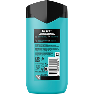 Axe Showergel Aqua Bergamot 225 ML