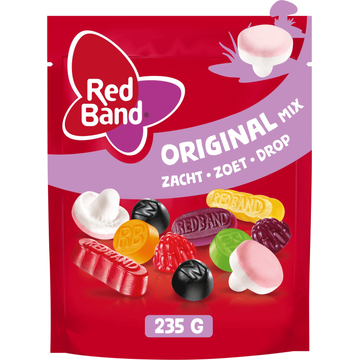 Red Band Original Mix Zacht Zoet Drop 235 g