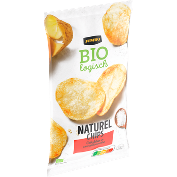 Jumbo Biologisch Naturel Chips 125 g