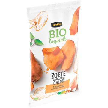 Jumbo Biologisch Zoete Aardappelchips 100 g