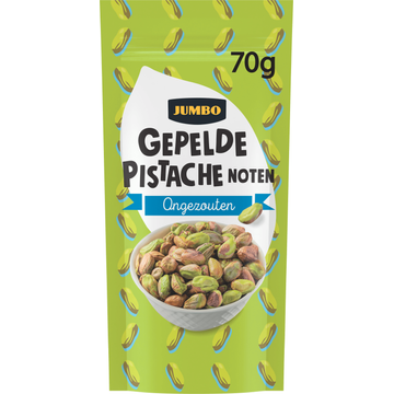 Jumbo Gepelde Pistachenoten Ongezouten 70 g
