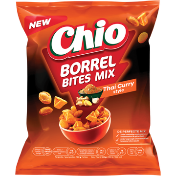 Chio Borrel Bites Mix Thai Curry Style 240 g