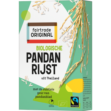 Fairtrade Original Biologische Pandanrijst 400 g