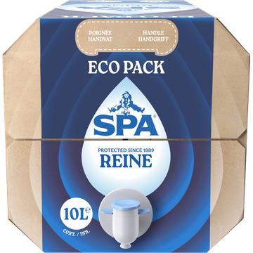 SPA REINE Natuurlijk Mineraalwater Eco Pack 10L