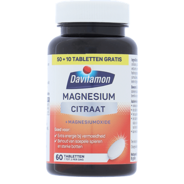 Davitamon Magnesium Citraat 60 tabletten