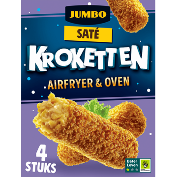 Jumbo Kipsaté Kroketten Airfryer & Oven 4 Stuks