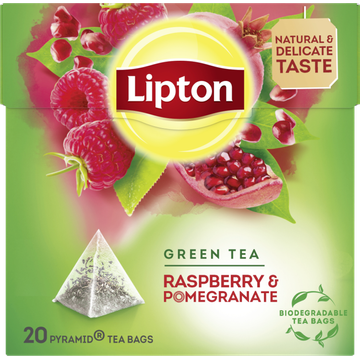 Lipton Groene Thee Raspberry & Pomegranate
