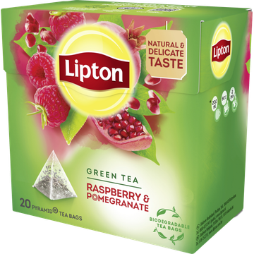 Lipton Groene Thee Raspberry & Pomegranate