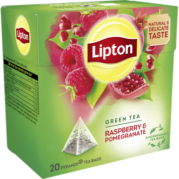 Lipton Groene Thee Raspberry & Pomegranate