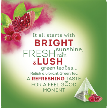Lipton Groene Thee Raspberry & Pomegranate