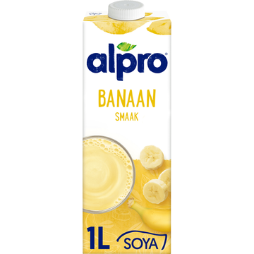 Alpro Sojadrink Banaan Houdbaar 1L