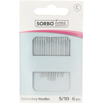 Sorbo Borduurnaalden 5/10 16 Stuks