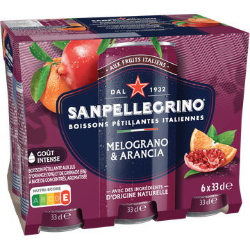 SanPellegrino Melograno & Arancia 6 x 330ML