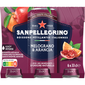 SanPellegrino Melograno & Arancia 6 x 330ML