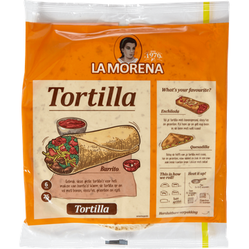 La Morena Tortilla Wrap Naturel 370 g
