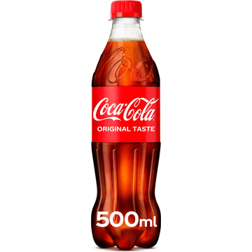 Coca-Cola Original Taste Gekoeld PET Fles 500 ml