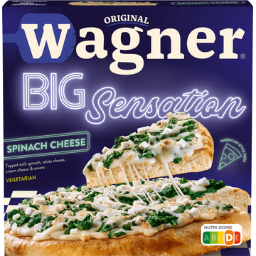 Wagner Big Sensation Spinazie-Kaas 1 stuk