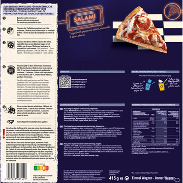 Wagner Big Sensation Salami 1 stuk
