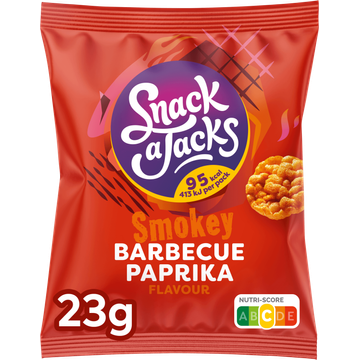 Snack A Jacks Crispies Barbecue Paprika Rijstwafels 23 gr