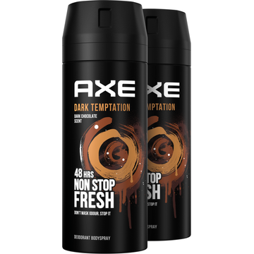 AXE Deodorant Bodyspray Dark Temptation 2 x 150 ml