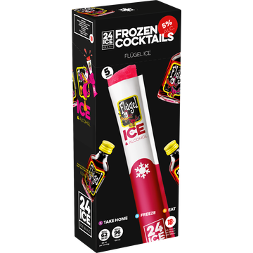 24 ICE Frozen Cocktails Flügel 5 x 65 ml
