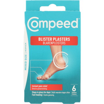 Compeed blarenpleister mixpack 6 stuks