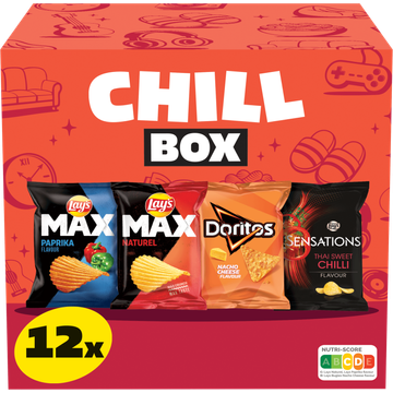 Lay's Doritos Chill Box Multipack Chips 12 pack