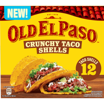 Old El Paso Crunchy Taco Shells 135g