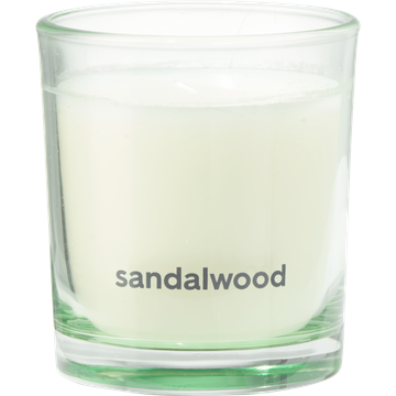 Geurglas 7*8 Sandalwood lichtgroen