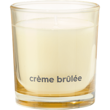 HEMA Geurkaars ⌀7x8cm Creme Brulee Lichtgeel