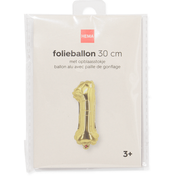 HEMA Folieballon Goud 1